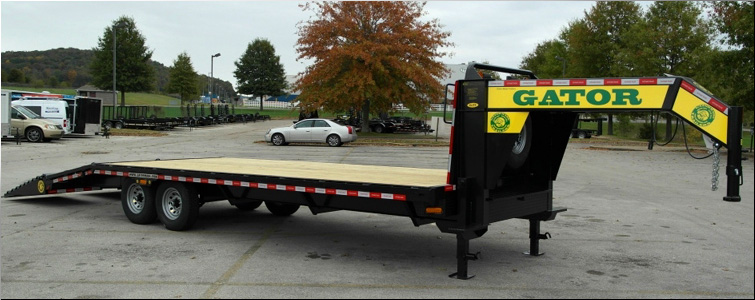 Gooseneck flat bed trailer for sale14k  Scotland County,  North Carolina
